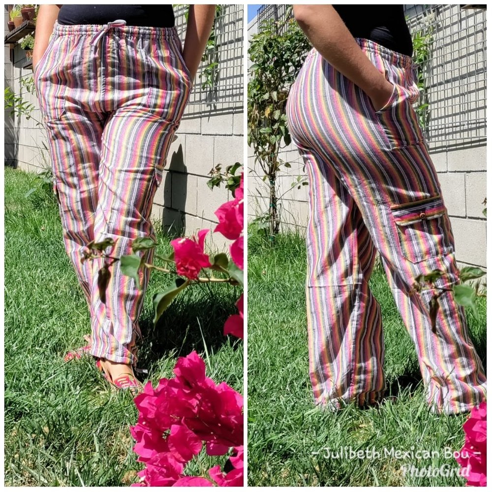 Handmade cotton pants